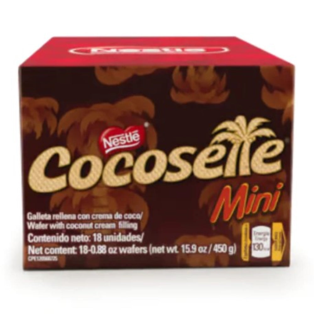
                  
                    Mini Cocosette Canada - Mini Wafer filled with coconut cream Galleta from Nestle
                  
                