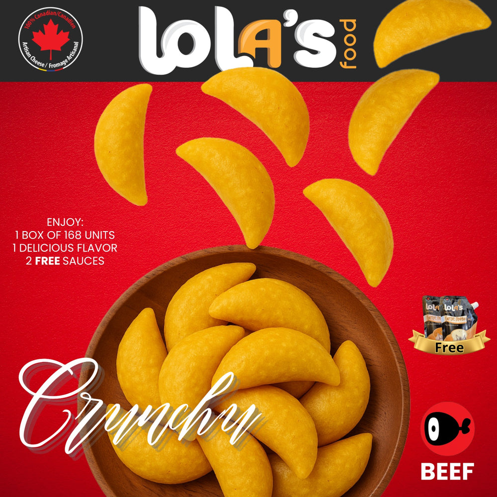 Combo Box Empanada Snack Beef (168unit) with 2 Free Sauce