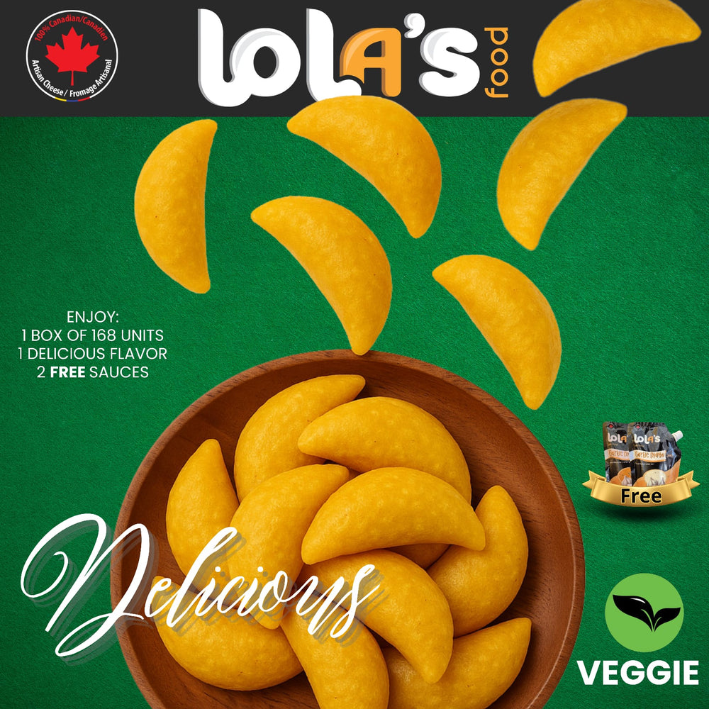 Combo Box Empanada Veggie (168unit) with 2 Free Sauce