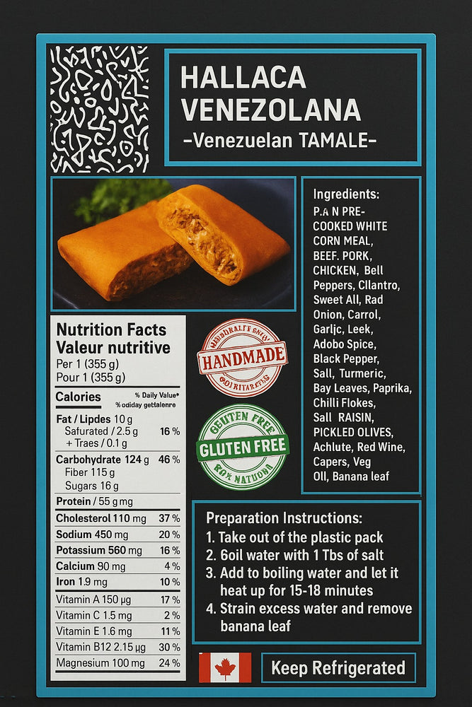 Hallacas Venezolanas - Premium Venezuelan Hallacas