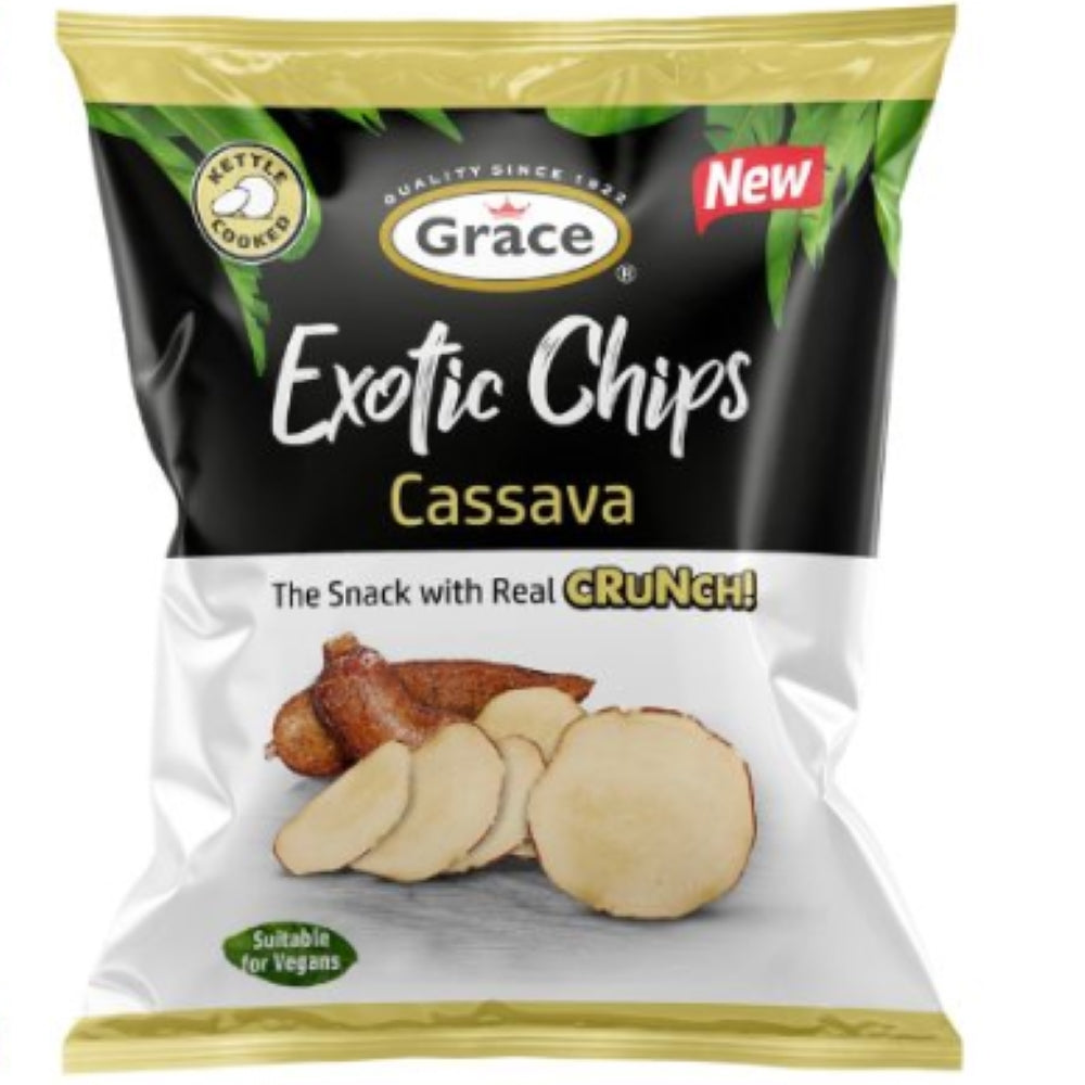 
                  
                    Yuca Chips - Cassava Grace Exotic Chips
                  
                