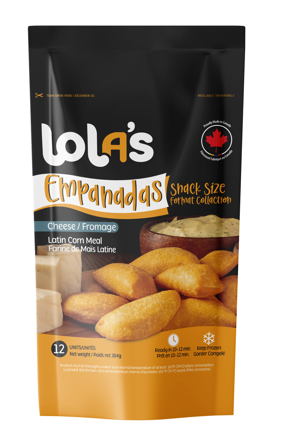 Empanadas Cheese Snack Size