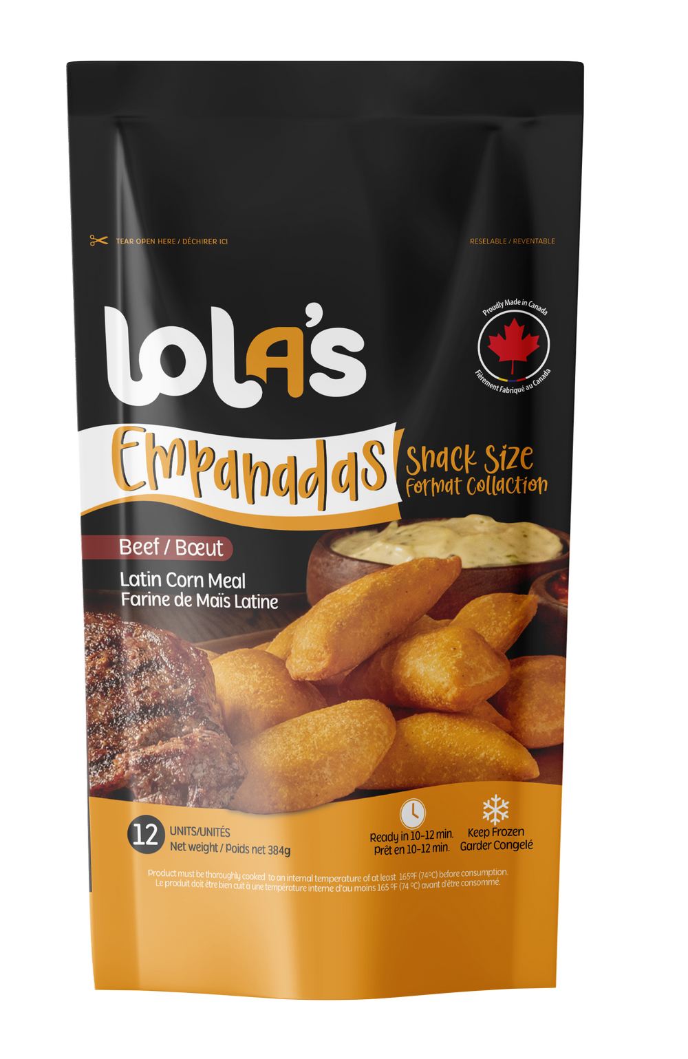 Empanadas Ground Beef Snack Size