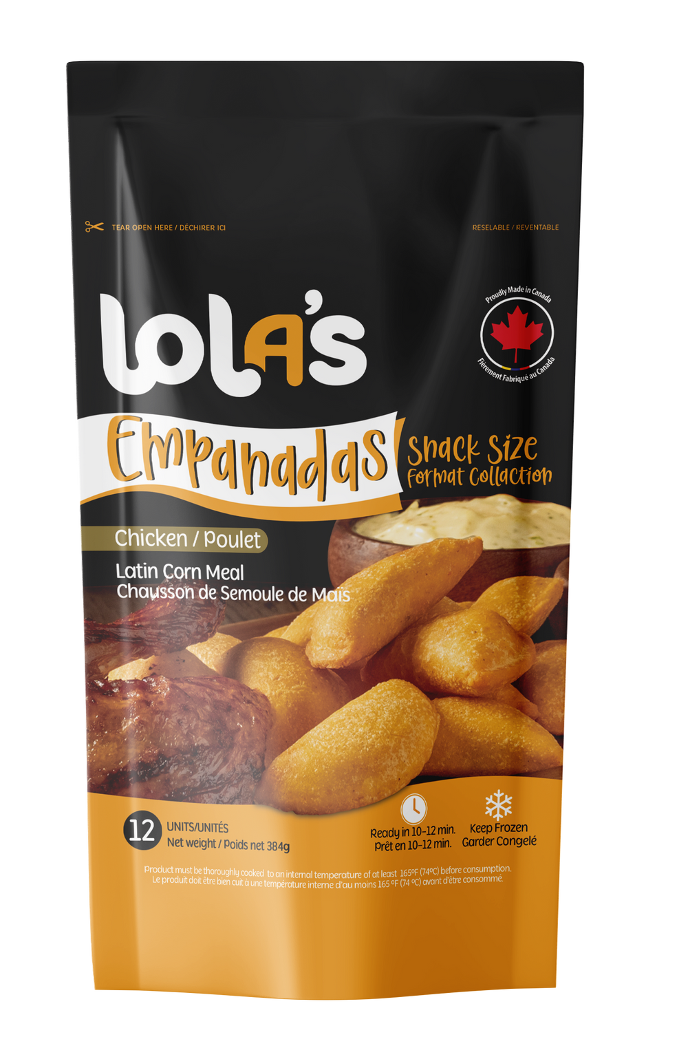 Empanadas Chicken Snack Size