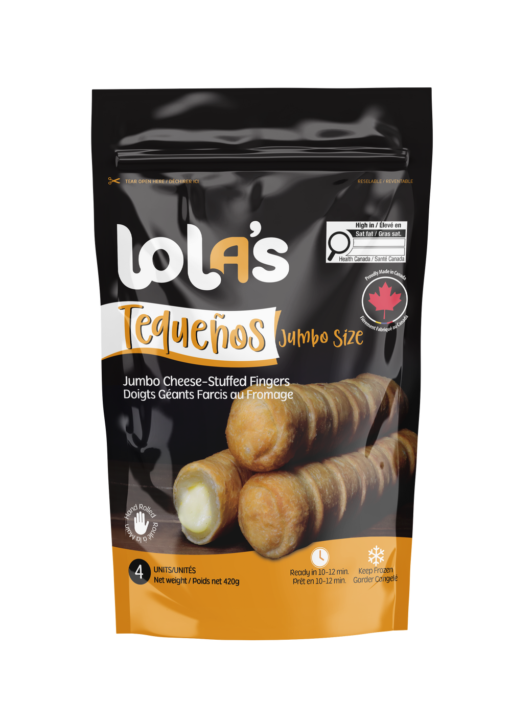 Tequeñon - Jumbo Fried Rolled Wheat Dough Stuffed with Cheese