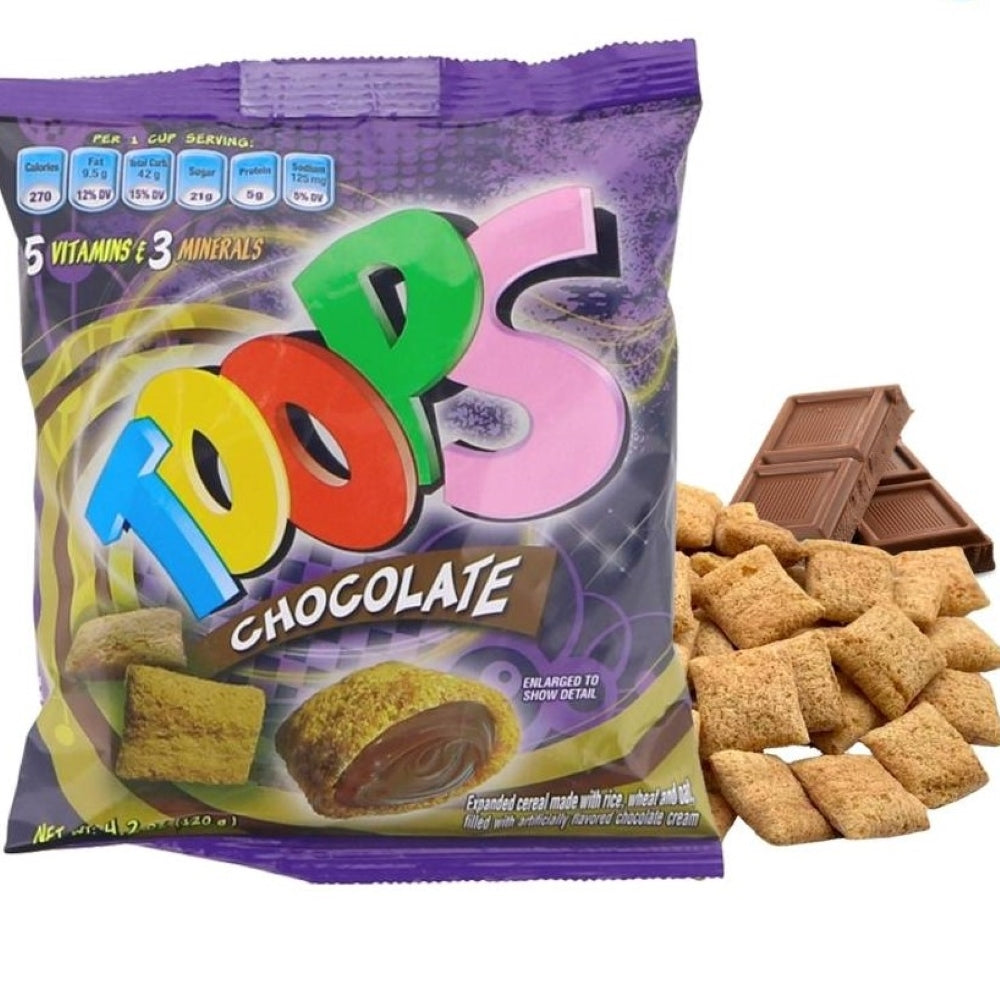 Toops Food Toops - Flips - Rice Cereal filling with cream – Lolas Food Inc.