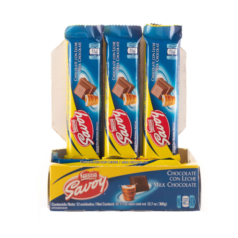 Nestle Savoy Chocolate con Leche - Chocolate with Milk Savoy de Nestle Canada